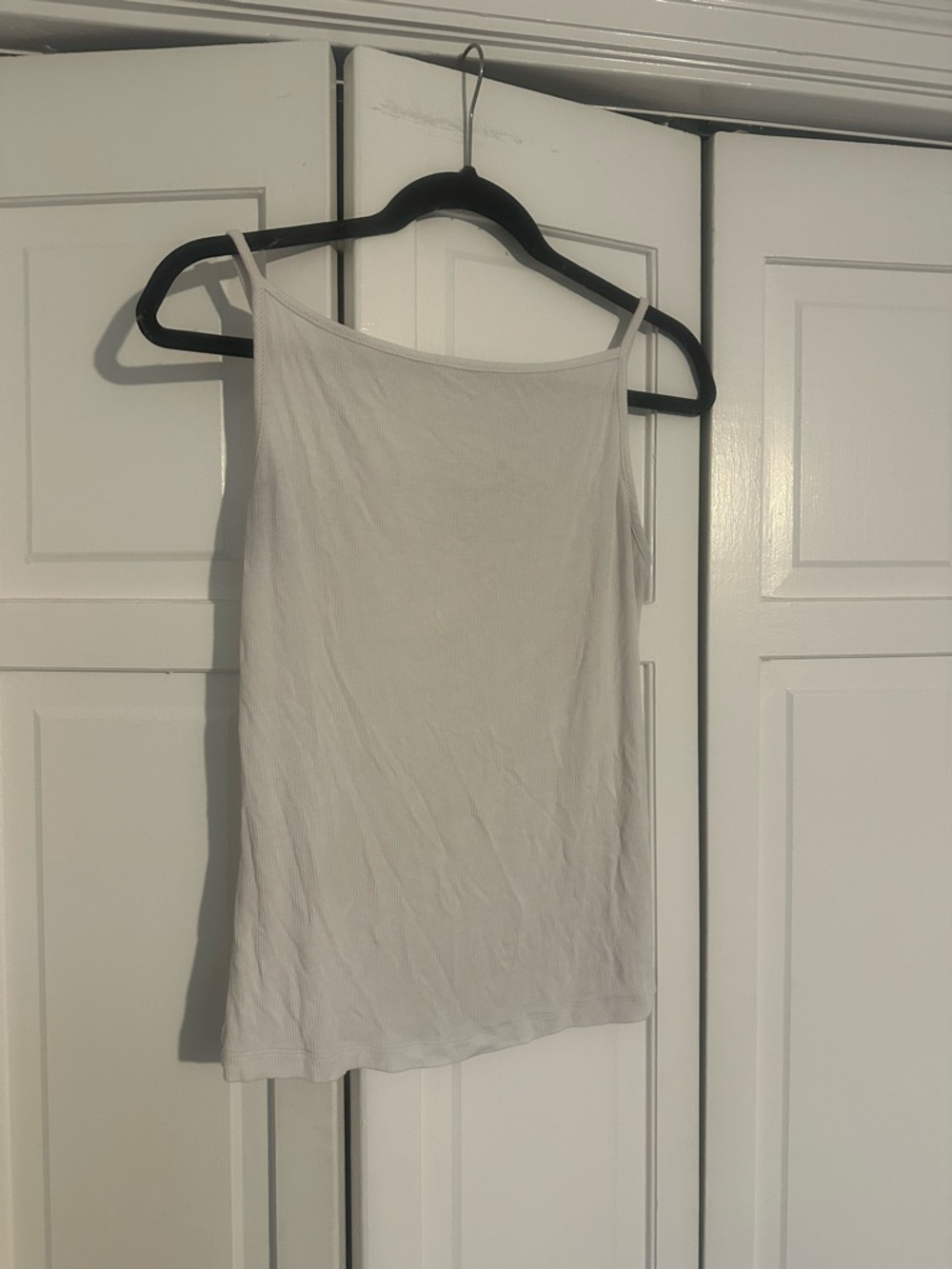 Amour Vert White Boatneck Camisole